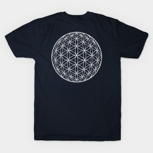 "Flower of Life Sphere" Mandala T-Shirt